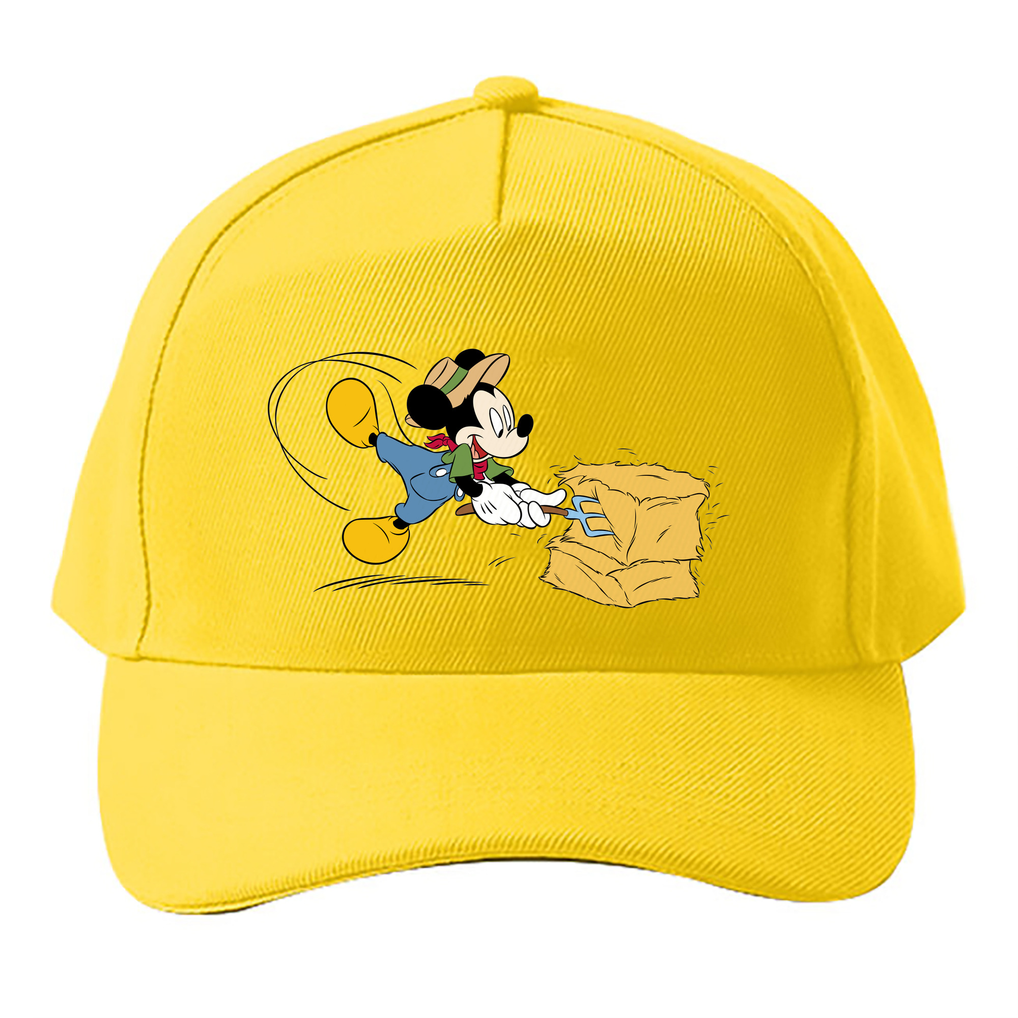 （画像用） ミッキーマウス Mickey Mouse ベースボールキャップ 綿100％ 男女兼用 帽子 スポーツ